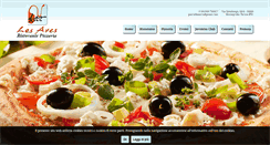 Desktop Screenshot of pizzerialesarcs.com